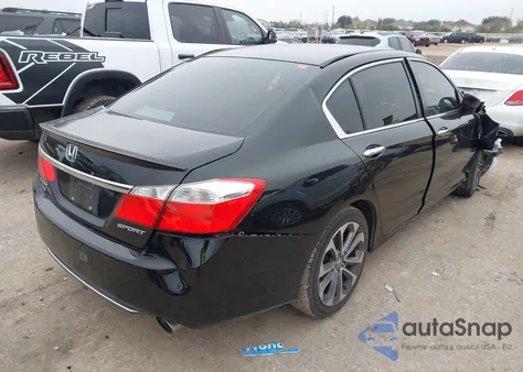 2014 Honda Accord Sport из США, поврежденный, VIN 1HGCR2F57EA074844